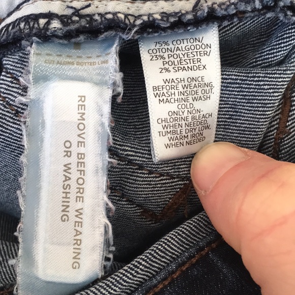 Ann Taylor LOFT Dark Wash Jeans 29/8 Like New - Picture 7 of 7